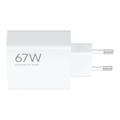 Cargador de Red Original Xiaomi 67W USB-A Blanco B2H07SKEU